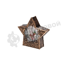 Светильник декоративный (фигура) Neon-night Звезда с эффектом снегопада и подсветкой