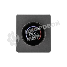 Терморегулятор Kranz KR-78-0728-2 ROUND Wi-Fi с/у титан