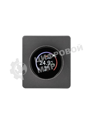 Терморегулятор Kranz KR-78-0728-2 ROUND Wi-Fi с/у титан