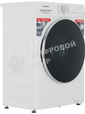Стиральная машина Maunfeld MFWM127IWH053 белая, загрузка фронтальная 7кг, 1200 об/мин., класс: A+++