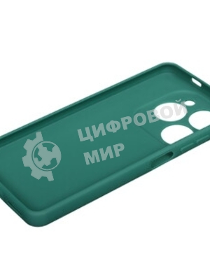 Чехол (клип-кейс) BoraSCO для Tecno Spark 20/20C/Go 2024/Pop 8 Microfiber Case зеленый опал