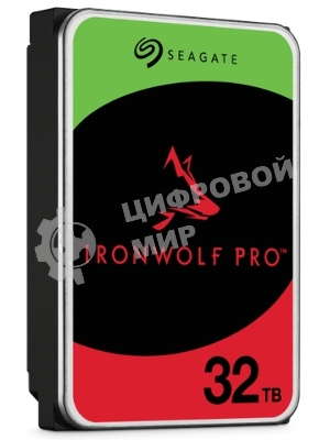 Жесткий диск Seagate SATA-III 28Tb ST28000NT000 NAS Ironwolf Pro 512E (7200rpm) 512Mb 3.5