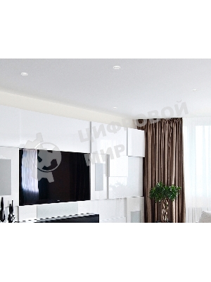 Светильник Ambrella light TN210 WH/S белый/песок GU5.3 D68*57