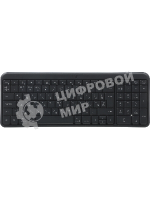 Клавиатура Logitech K250 беспроводная, Bluetooth, серый