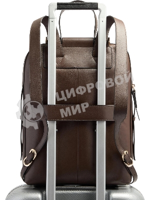 Рюкзак женский Piquadro Circle CA4576W92/MS коричневый замша/натур.кожа