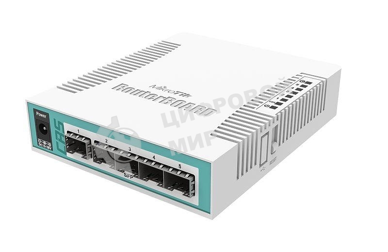 Маршрутизатор 5PORT SFP CRS106-1C-5S MIKROTIK