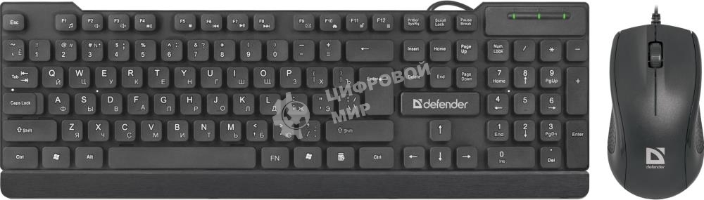Комплект клавиатура + мышка Defender YORK C-777 RU