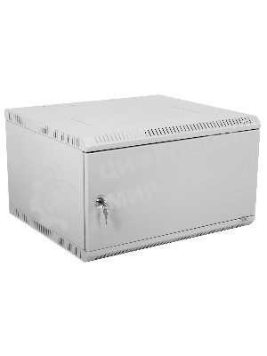 Шкаф телеком. настенный разборный 6U (600х650) дверь металл (ШРН-Э-6.650.1)