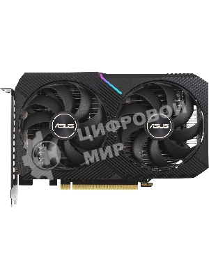 Видеокарта Asus GeForce RTX 3060 Dual OC Edition (LHR), 12 GB GDDR6, 192 bit, 3xDisplayPort, HDMI, GPU 1837 MHz