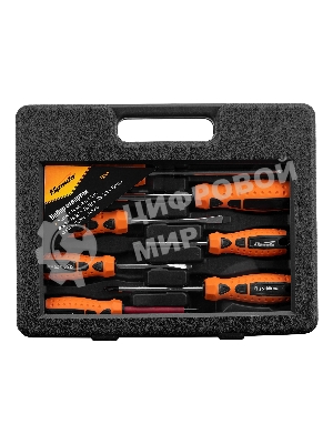 Набор отверток Sparta биты, двухкомпонентные рукоятки, 21 предмет