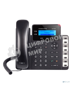 IP-телефон Grandstream GXP1628, 2 SIP линии, 8 BLF клавиш, PoE