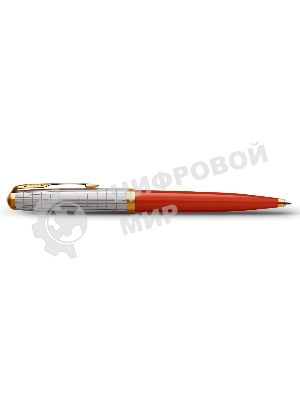 Ручка шариковая Parker 51 Premium (CW2169073) Red Rage GT, M, черные чернила, подарочная коробка