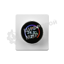 Терморегулятор Kranz KR-78-0728-1 ROUND Wi-Fi с/у перламутр