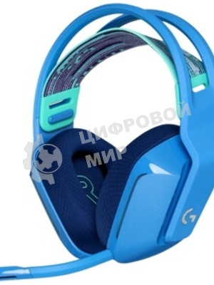 Гарнитура Logitech G733 синий, беспроводная, 2.4 ГГц, до 29 ч, LIGHTSYNC RGB