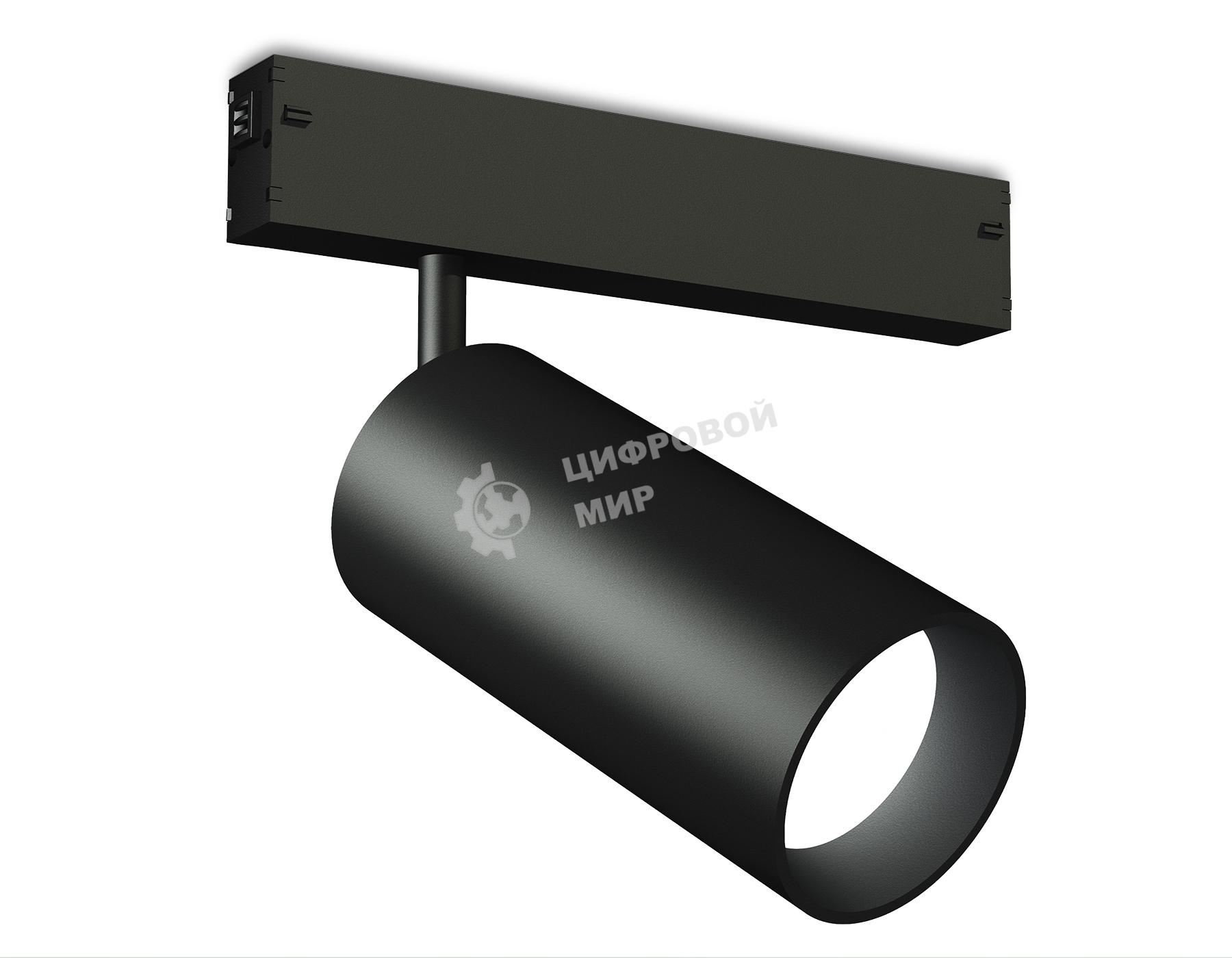 Светильник светодиодный трековый для шинопровода Magnetic Ambrella light GL1640 BK черный IP20 24W 4200K 220V 36° D65*140 (Без ПДУ)