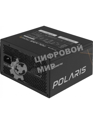 Блок питания Chieftec Polaris PPS-750FC, 750Вт, 80 PLUS Gold, 120мм, модульный, черный