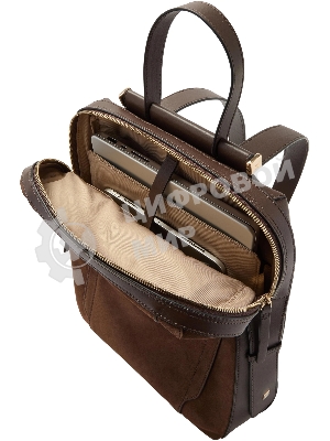 Рюкзак женский Piquadro Circle CA4576W92/MS коричневый замша/натур.кожа