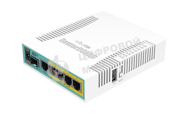 Маршрутизатор 10/100/1000M 5PORT HEX POE RB960PGS MIKROTIK