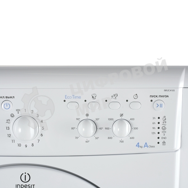 Стиральная машина Indesit IWUC 4105 белый, загр. фронтальная макс.: 4 кг 1000 об/мин класс: А