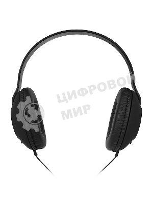 Проводные наушники SVEN AP-310M черный, накладные, jack 3.5 мм, встроенный микрофон