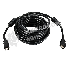 Кабель Rexant HDMI - HDMI 1.4, 10 м, Gold (PVC пакет)