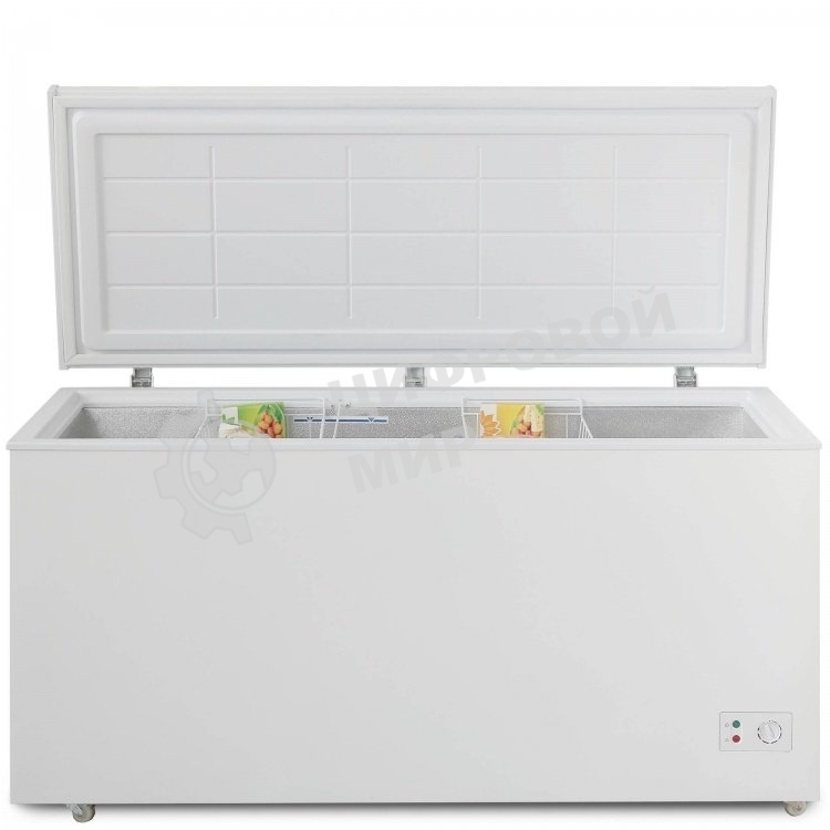 Морозильный ларь Бирюса Б-455KX белый, 420л