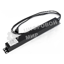 Hyperline SHE19-8SH-S-2.5IEC Блок розеток для 19