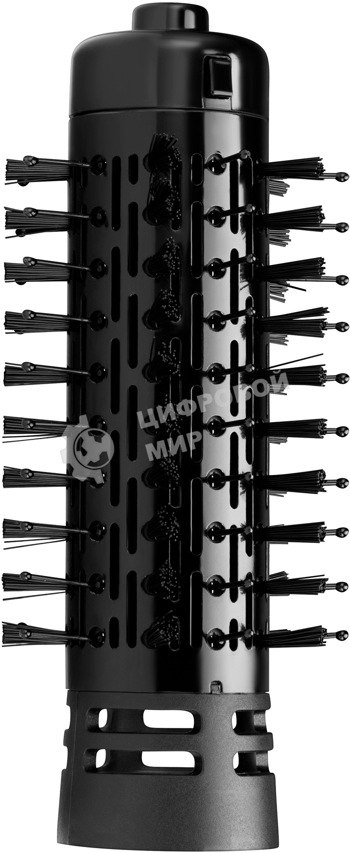 Фен-щётка Hyundai H-HB0110 синий, 1000 Вт, ионизация, 40/50 мм