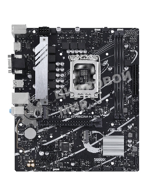 Материнская плата ASUS PRIME B760M-K D4, LGA 1700, Intel B760, 2xDDR4, 4xSATA, 2xM.2, 1xPCIe 4.0 x16, 2xPCIe x1, 1xHDMI, 1xVGA, 1x 2.5Gb LAN, 2xUSB-A 3.2 Gen 1, 2xUSB-A 2.0, 3x3.5 мм, 7.1, mATX
