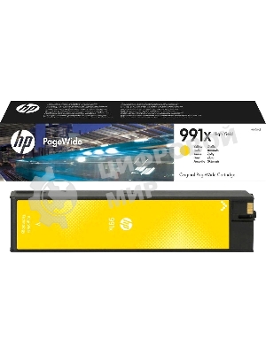 Картридж струйный HP 991X желтый PageWide Cartridge
