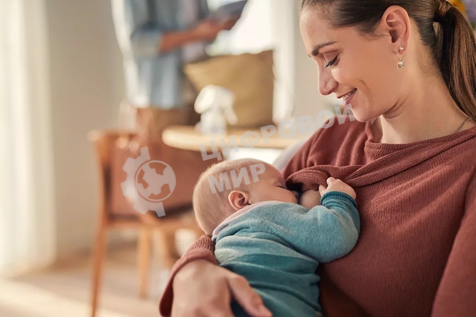 Молокоотсос ручной Philips SCF430/13, вес 0.3 кг, технология Natural Motion, мягкая насадка с адаптивной формой, 3 контейнера для 180 мл. для хранения молока в комплекте