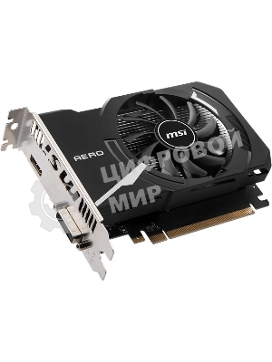 Видеокарта MSI GT 1030 AERO ITX 4GD4 OC Nvidia GT 1030 4Gb, DDR4, PCI-E 3.0, HDMIx1 DVIx1 HDCP