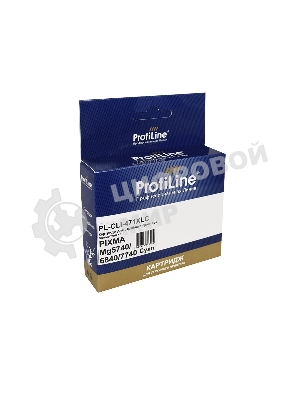 Картридж струйный ProfiLine PL-CLI-471 XLC для принтеров Canon PIXMA MG5740/MG6840/MG7740/TS5040/TS6040/TS8040/TS9040 с чернилами Cyan