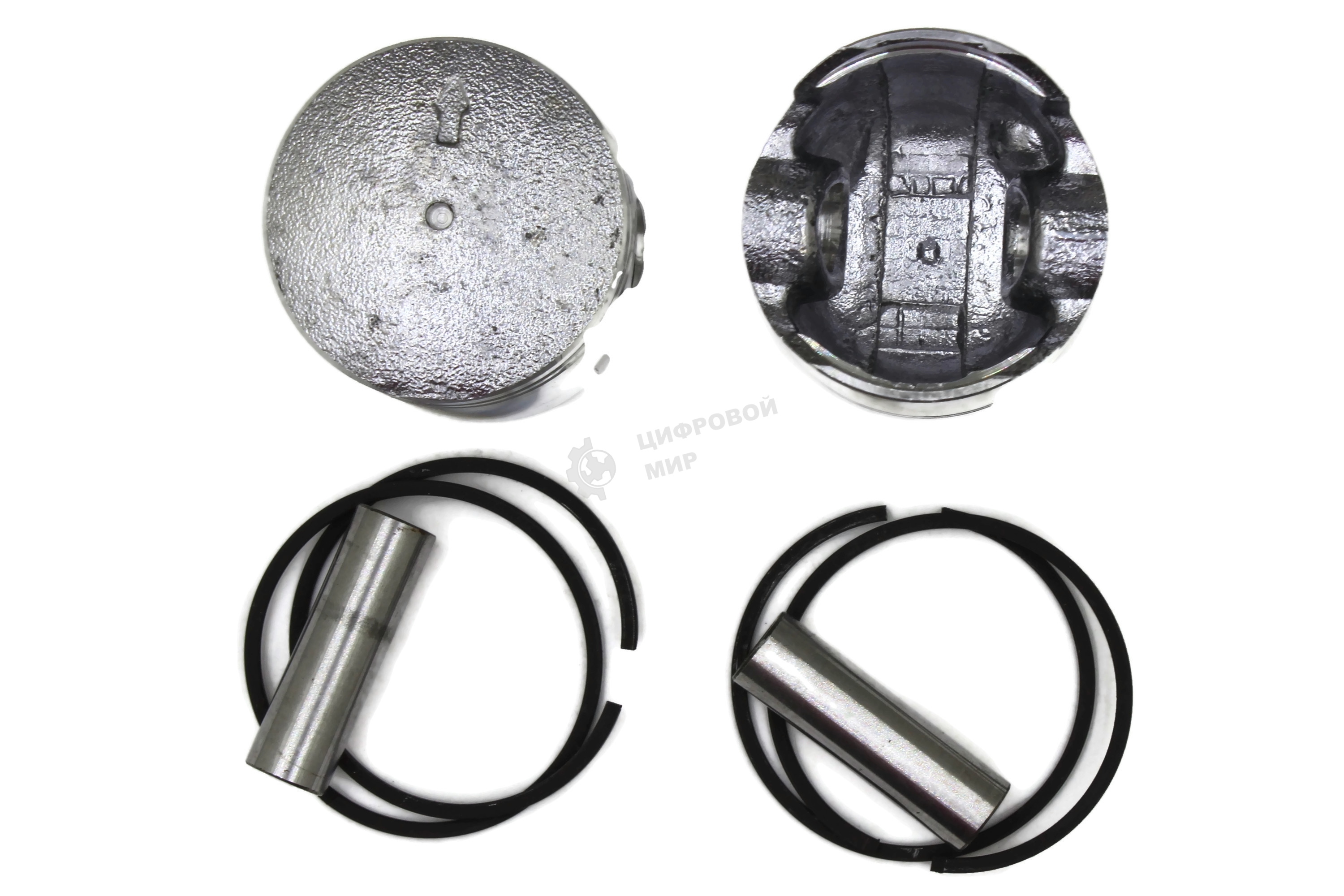 Набор для бензокосы (поршень,кольца,скобы,палец) 43см3 102067