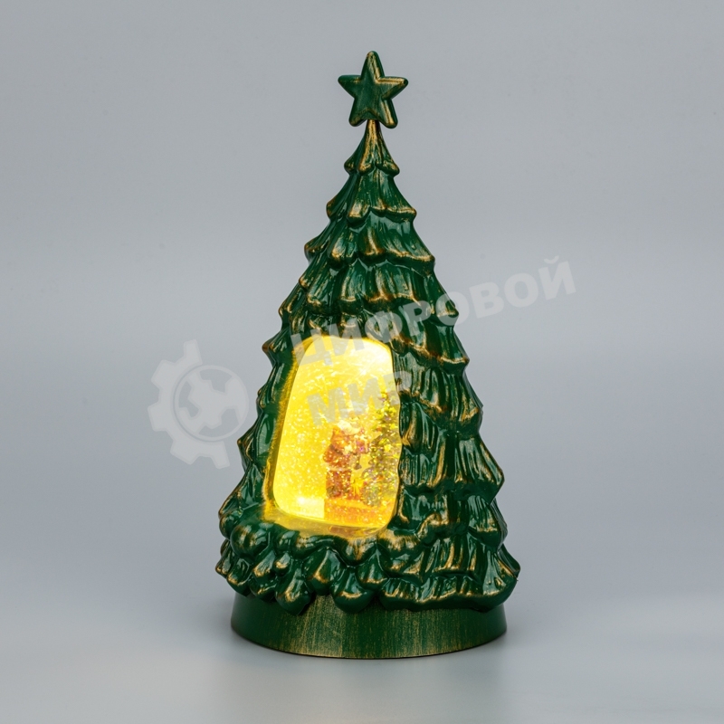 Светильник декоративный Neon-night Новогодняя елка с подсветкой и конфетти, питание от USB