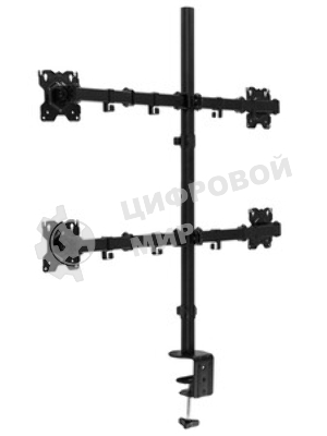 Кронштейн ONKRON D421E для четырех мониторов 13