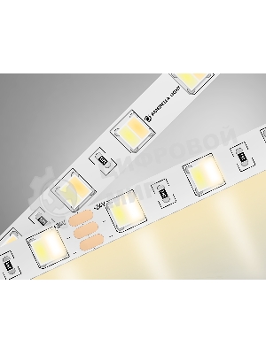 Светодиодная лента Ambrella light GS4101 5050 60Led/ 14W m/ 24V IP20 CCT 3000-6500K/ 5000*10*1.87mm (3 конт.)