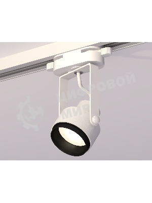 Светильник Ambrella light XT6601020 WH/PBK белый/черный полированный MR16 GU10 (C6601, N6121)