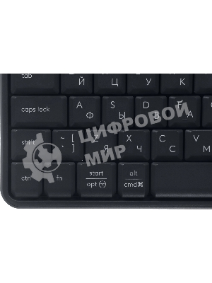 Клавиатура Logitech K250 беспроводная, Bluetooth, серый