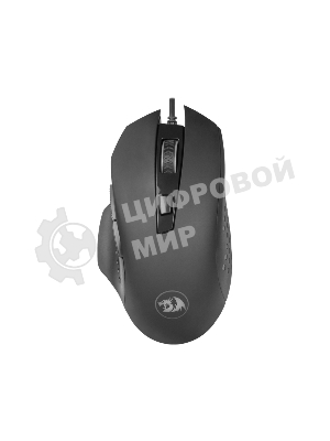 Мышь проводная Redragon Gainer черный, 3200 dpi, USB, кнопки - 6