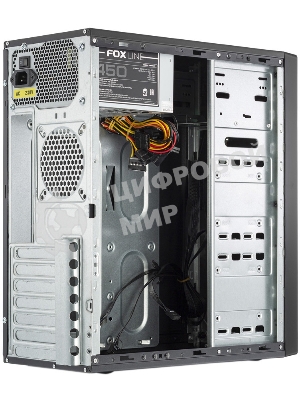 Компьютерный корпус c блоком питания 450 Ватт Case Foxline FL-301, ATX