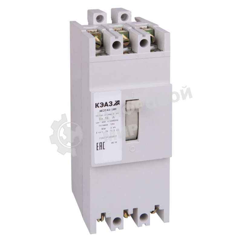 Выключатель автоматический АЕ2053М-100 100А 10Iн 400AC УЗ КЭАЗ 104431