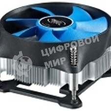 Кулер для процессора DEEPCOOL THETA 15 PWM черный/синий, 100 мм, алюминий, 2800 об/мин, 36 дБ, 4 pin, 95 Вт, 46 мм