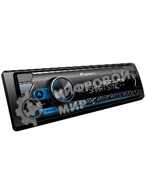 Автомагнитола Pioneer MVH-S325BT, 1 DIN, Bluetooth, USB Type-A, AUX, пульт ДУ, съёмная панель