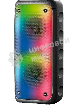 Минисистема Hyundai H-MC1230 черный 40Вт FM USB BT micro SD