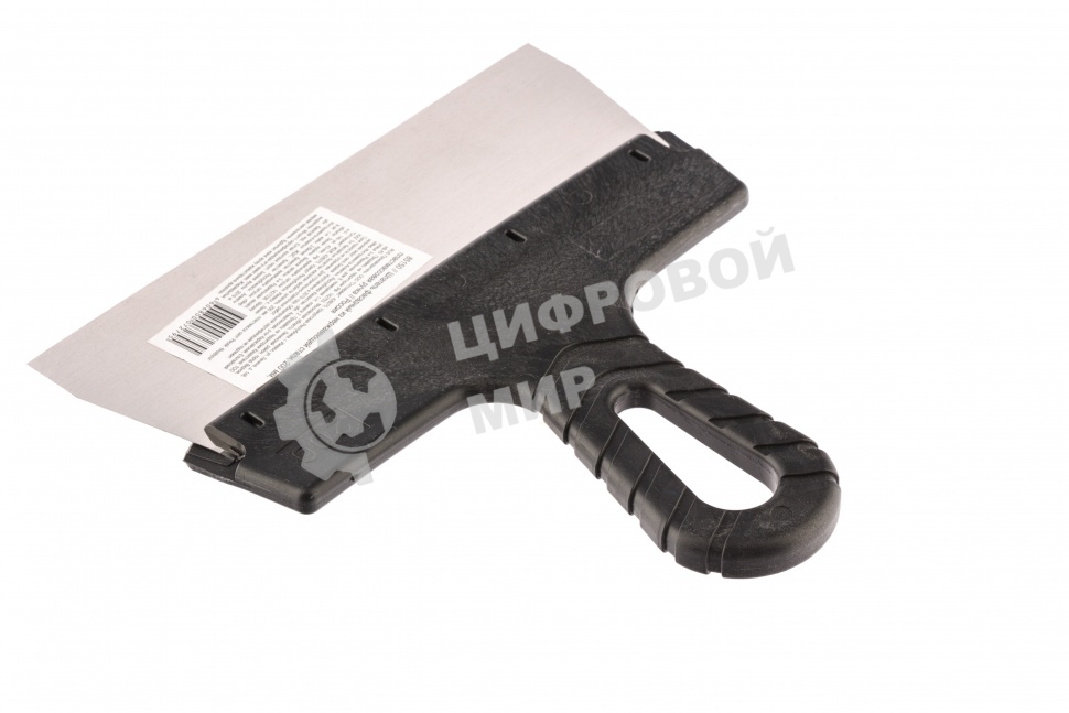 Шпатель Sparta фасадный из нержавеющей стали, 200 мм, пластмассовая рукоятка