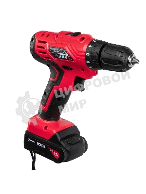 Дрель-шуруповерт MTX MCDL-12-02, 12 В, 2 Ач, 20 Нм, щеточный