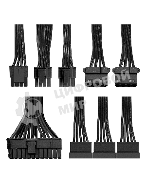 Блок питания 450W ExeGate 80 PLUS Bronze 450PPH-OEM (ATX, APFC, КПД 88% (80 PLUS Bronze), 12cm fan, 24pin, (4+4)pin, 2xPCI-E, 3xSATA, 3xIDE, black, RTL)