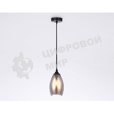 Светильник Ambrella light TR3535 BK/SM/FR черный/дымчатый/белый матовый E27 max 40W D120*800