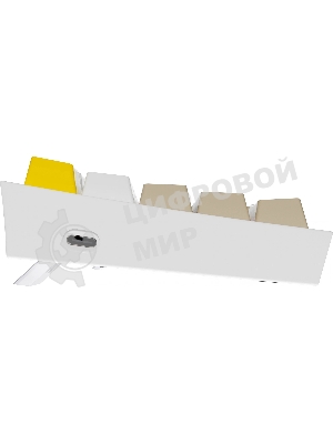 Клавиатура Redragon Fizz Pro механическая белый USB беспроводная BT/Radio for gamer для ноутбука LED (72598) кабель 1.8м
